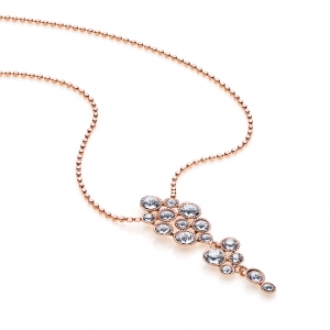 Collana in Argento con cristalli